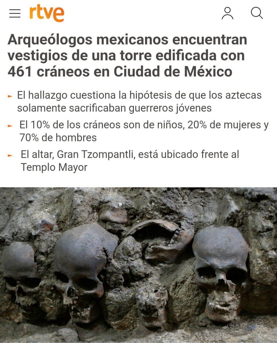 Spara2nunkat's tweet photo. @FonsiLoaiza Ejemplo de reserva de valores de los #Pueblosoriginarios #Mexicas, que dispensaban a sus vecinos tributarios,con sacrificios coprofagia,necrofagia o decapitaciones que @FonsiLoaiza o @Claudiashein reivindican y que finalizaron gracias a la llegada de #HernanCortes https://t.co/xINRpPJHWN
