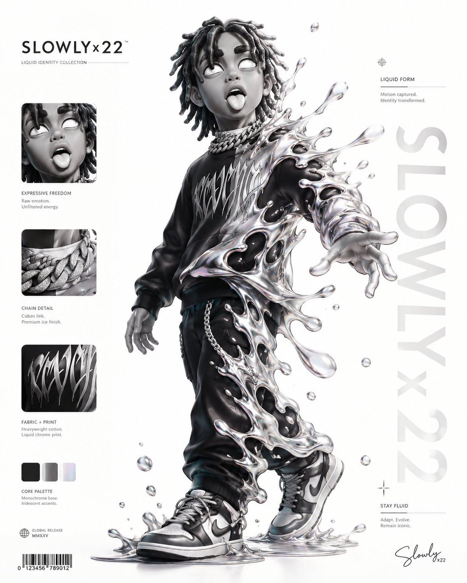 Slowlyx22's tweet photo. SLOWLYx22 — Motion captured. Identity transformed.

no shape stays forever
#SLOWLYx22 https://t.co/Hdb02817sg