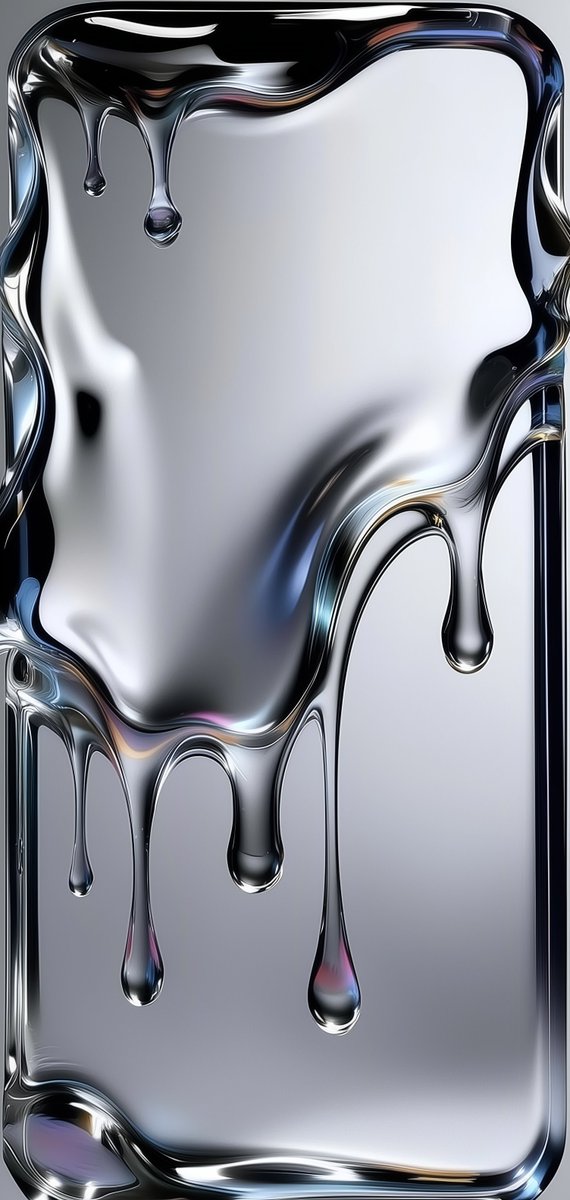 Nythis110929's tweet photo. Liquid Chrome Background ✨ https://t.co/VYVKabU0MK