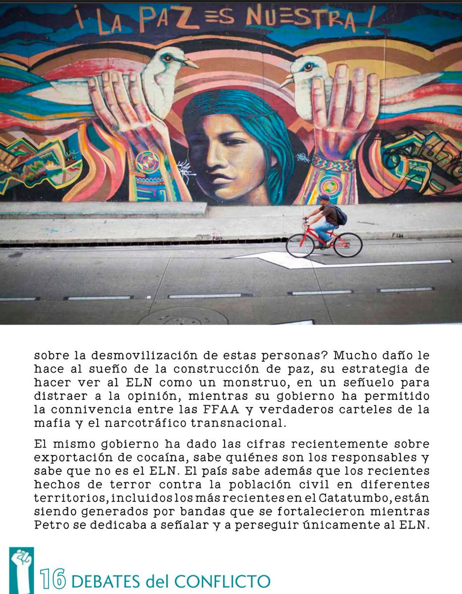DDPazELN's tweet photo. También hemos manifestado a la comunidad internacional nuestra disposición y compromiso para dar continuidad al diálogo reconociendo los acuerdos firmados y la palabra empeñada de las partes
Proseguir por el camino de la paz para Colombia, siguen contando con nosotros y nosotras. https://t.co/mTaDZ6aU3W