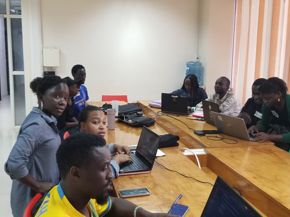 pyladieskla's tweet photo. PyLadies May Meetup highlights.

Thanks everyone for joining, and thanks to @3Nakajugo for the insightful session on Authentication &amp; Security.

Thanks @AfricasTalking for hosting us.

#PyLadiesKampala #Python #WomenInTech https://t.co/c7cCyOGkRE