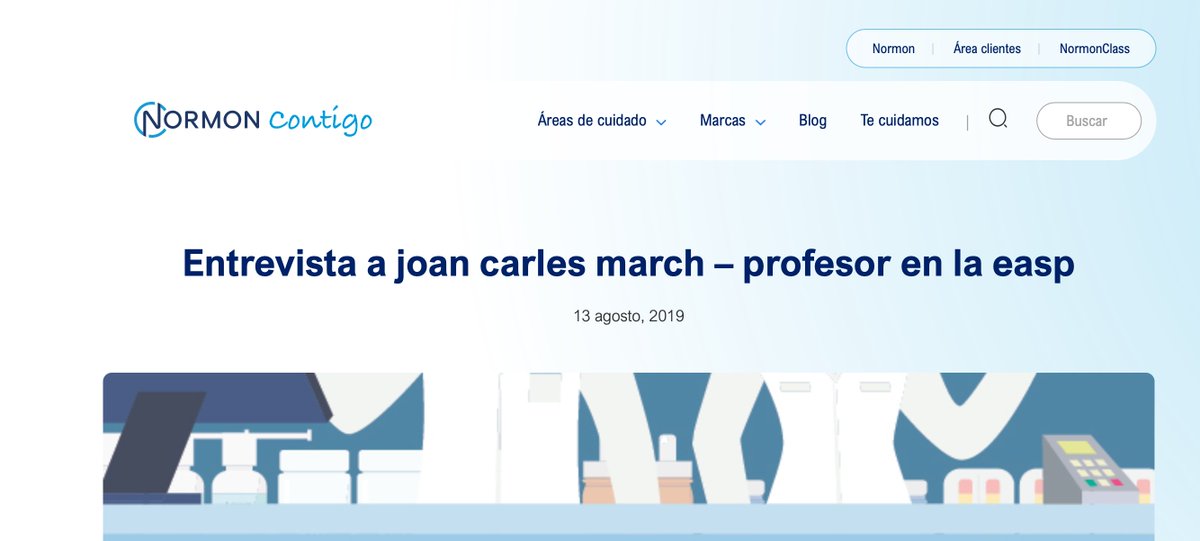 Sanidadtodoa100's tweet photo. Te voy a contar cómo funciona la industria para influir en tu sanidad pública. Sin teorías. Todo verificable. La industria farmacéutica necesita leyes sanitarias a su favor. Necesita que los centros de salud se gestionen de otra manera. Necesita que las profesiones sanitarias se regulen como mejor les conviene. Pero no puede pedirlo directamente, por tanto, necesita intermediarios con credibilidad. La bata blanca es su activo de comunicación más poderoso. La gente cree a los médicos y la industria lo sabe. Por eso los utiliza. Veamos un ej específico, Joan Carles March, médico. Lleva décadas sin ver pacientes. Profesor de la Escuela Andaluza de Salud Pública (EASP), de la Junta de Andalucía. Tiene miles de seguidores en RRSS. Sale en medios y habla de sanidad con autoridad. Hasta aquí, nada inusual. En 08/2019 el laboratorio farmacéutico Normon lo entrevista en su blog corporativo. Lo presenta como uno de los médicos más digitales de España. La EASP lo publica en su propia web como noticia de orgullo (https://t.co/nnR3mdClMW).