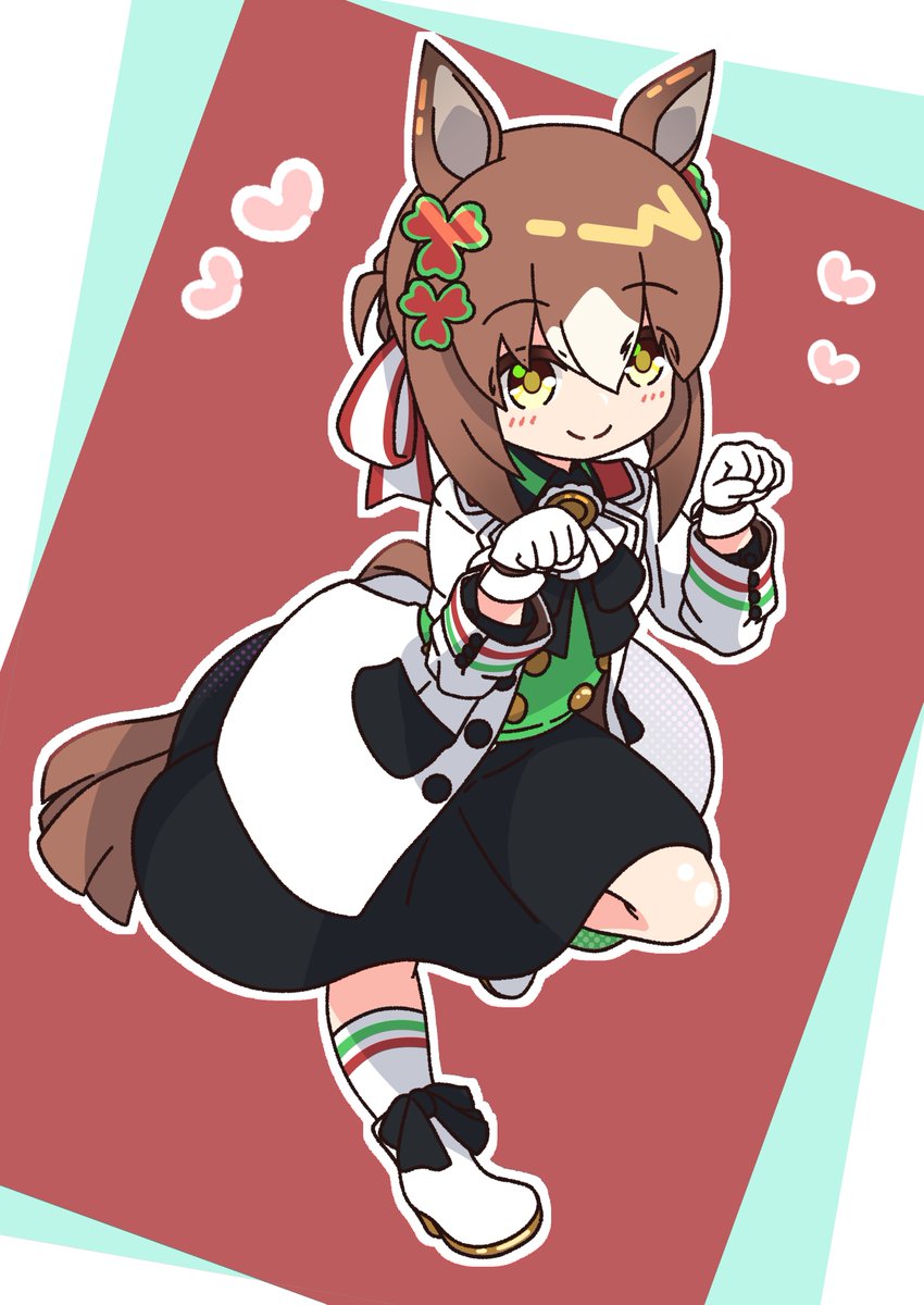 ファインモーション(ウマ娘) 「ファインモーション #umamusumepretttyderby」|こかもりのイラスト