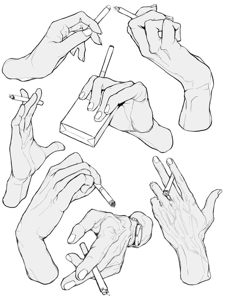 pietrinftn's tweet photo. Give your OC some real attitude! ✨🚬Understanding how a character's hands interact with their habits is the key to create your Character real! https://t.co/TtOBHVMmd1