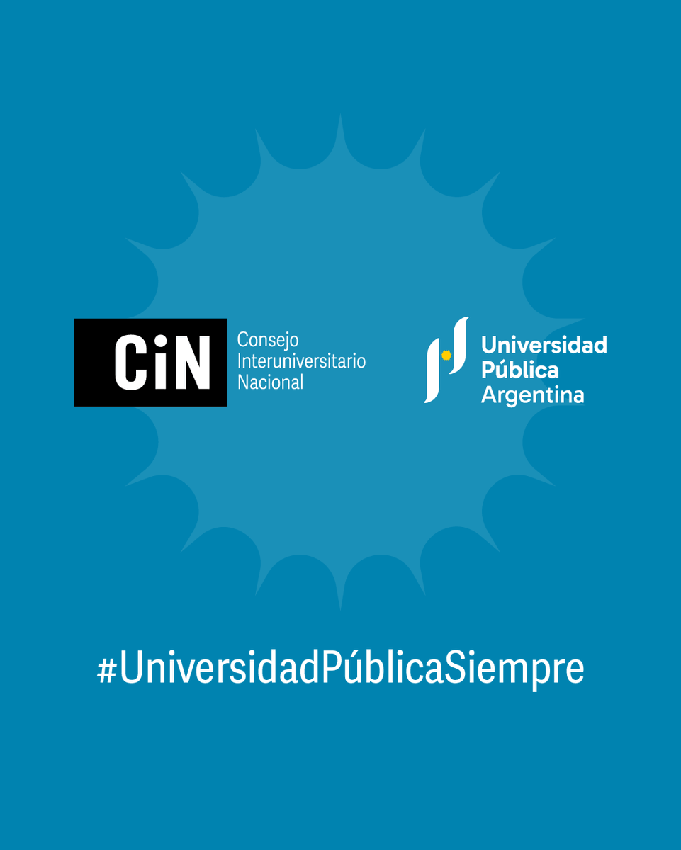 📅 Martes 12 de mayo de 2026
🕔 Concentración y acto central a las 17 horas
📍 Plaza de Mayo CABA

#CumplanLaLey
#MarchaFederalUniversitaria
#UniversidadPúblicaSiempre