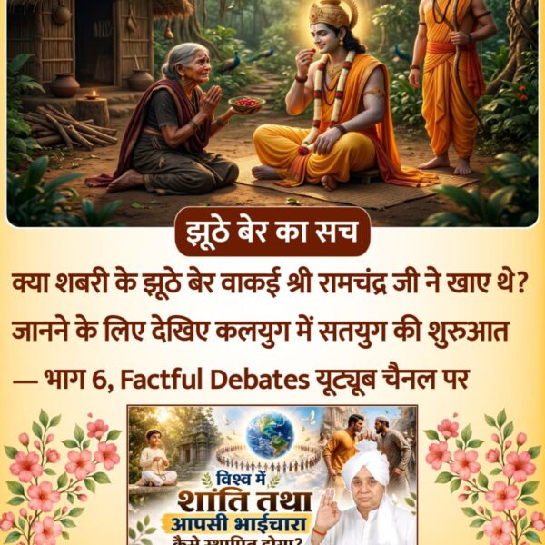 #कलयुगमेंसतयुगकीशुरुआत_भाग6
सुदामा, कृष्ण के भक्त नहीं थे। यह बात खुद सुदामा की आत्मा ने अगले जन्म में लिखकर बताई। 
जानने के लिए देखिए कलयुग में सतयुग की शुरुआत — भाग 6, Factful Debates यूट्यूब चैनल पर

 Visit Factful Debates YT