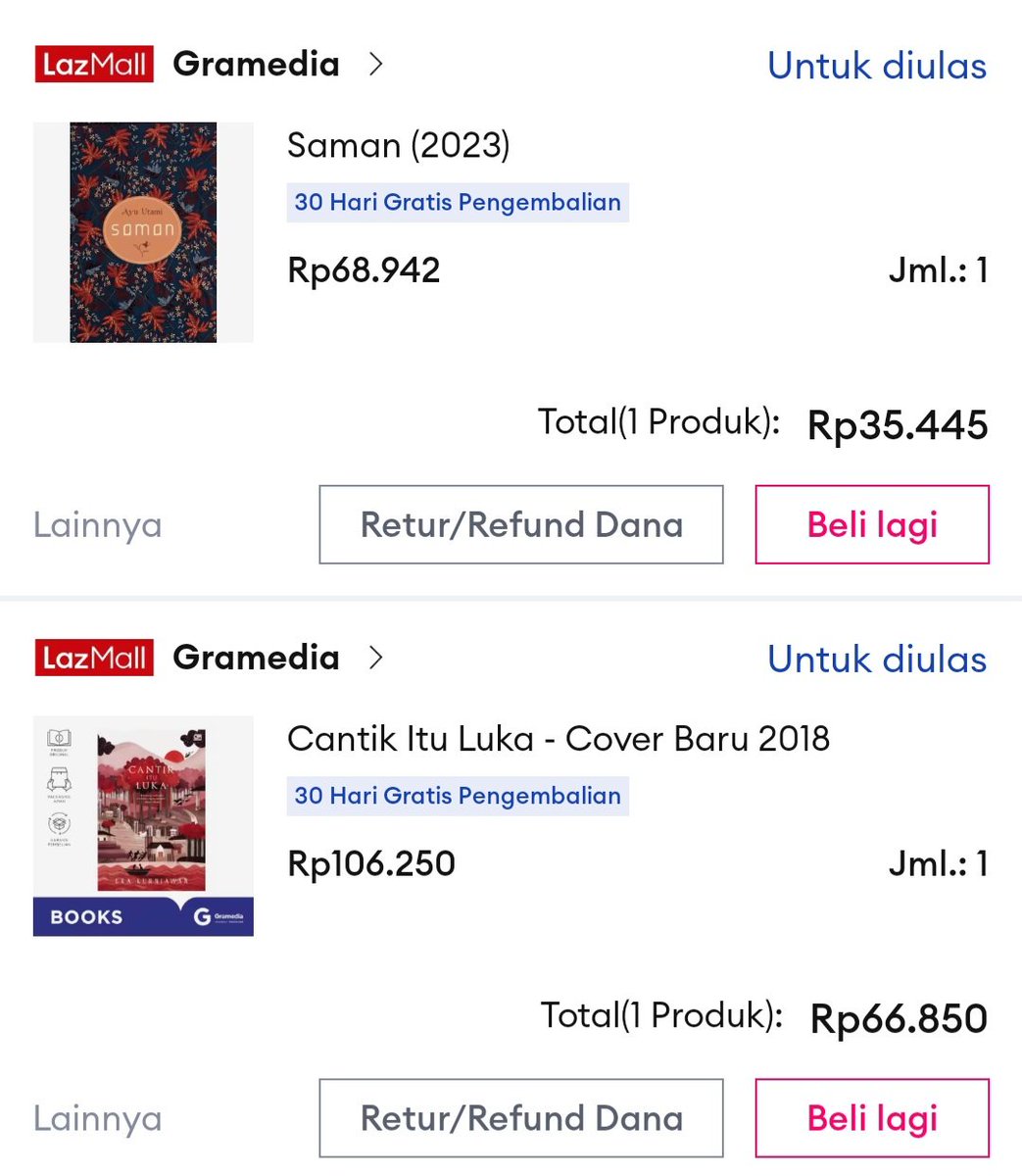 aqeelasky's tweet photo. @tanyakanrl NDER, AKU SARANIN BELI BUKU DI LAZADA, KUMPULIN KOINNYA, POTONGANNYA LUMAYAN BANGET https://t.co/ZtMZVoITnV