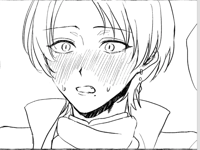 清さにの漫画を描こうとしてる(また思春期⁉️🫲ハィ) 
