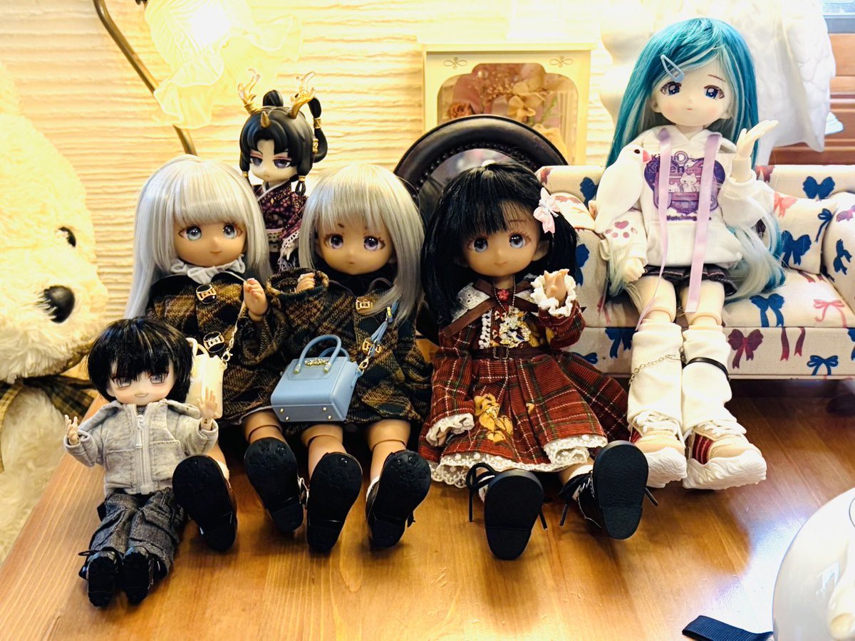 MarionnetteAmis @Doll Friendly Tea Room 'ドールカフェ' tweet media