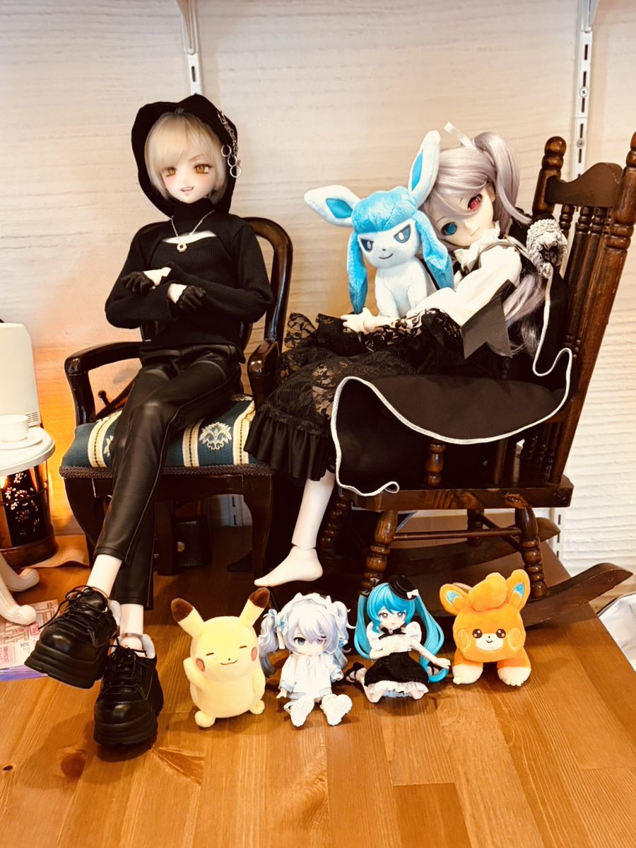 MarionnetteAmis @Doll Friendly Tea Room 'ドールカフェ' tweet media