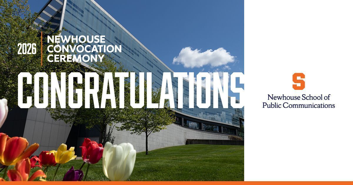 Newhouse School tweet media