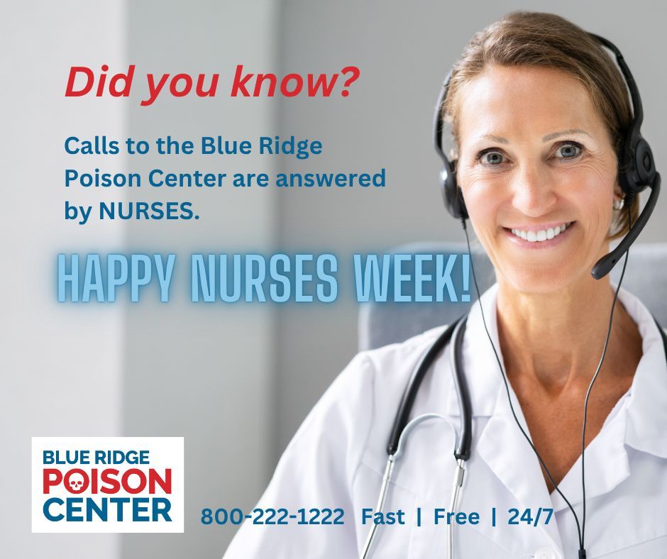 BlueRidgePoison's tweet photo. Please join us in thanking our incredible nurses! https://t.co/PmvoieUhjh