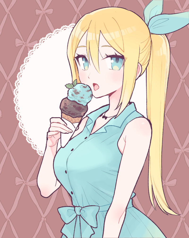「#アイスクリームの日」|秋津貴央🍙舞おね4巻8月発売のイラスト