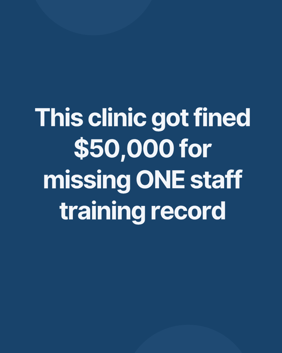 Doublex63's tweet photo. An audit is  a scarry thing when you don't know exactly what compliance are active and the one that are expired 
Not anymore.Clinicguard track and give you a notifications 90,30,7 days before anything expire.
Do you want to pass every aduti? https://t.co/TtNfysY3W4