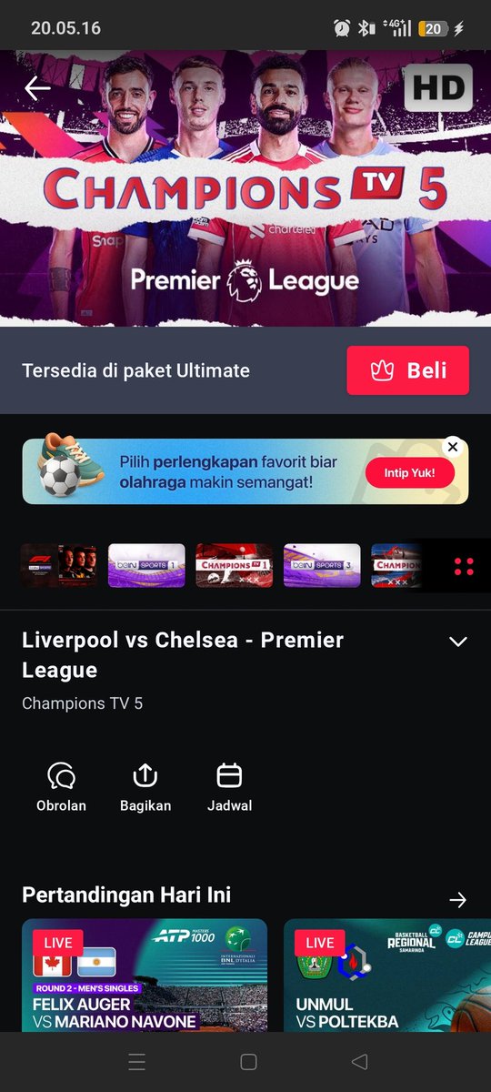 andisat62's tweet photo. @indosatim3 kenapa ini..saya sengaja beli kuota tiap bulan yg 150 biar gratis video yg ultimate .kok skrg gak bisa nonton?

Tolong balas https://t.co/PLrFelgA3p