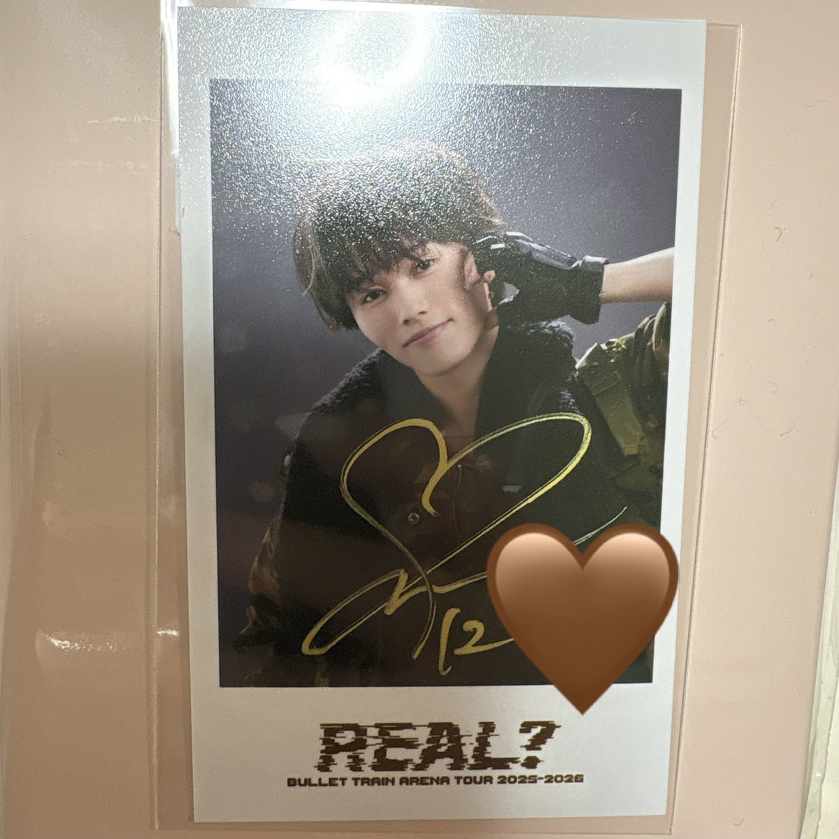 超特急 REAL? 事後 ミニフォト 生写真 交換 【譲】 マサヒロ サイン