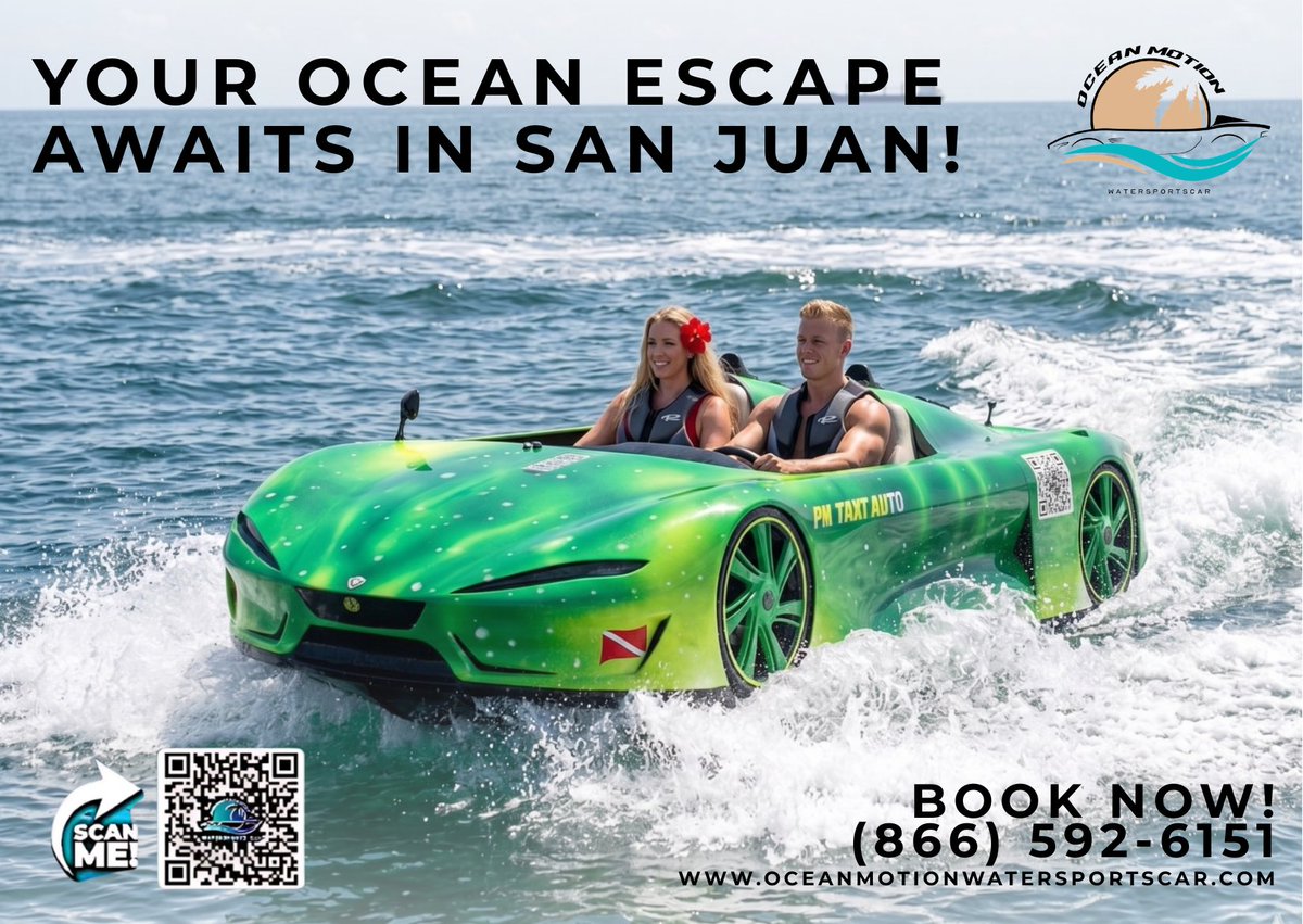 oceanmotionwave's tweet photo. Step away from the ordinary and into an extraordinary experience.

 📍 San Juan Bay Marina 
📞 Call us now: (866) 592-6151 
🔗 Book your ocean adventure today: https://t.co/fOHiTFRMWD

 #OceanMotion #EscapeTheOrdinary #TravelLuxury #OceanAdventure #JetCarLife https://t.co/kMZJSENqXI