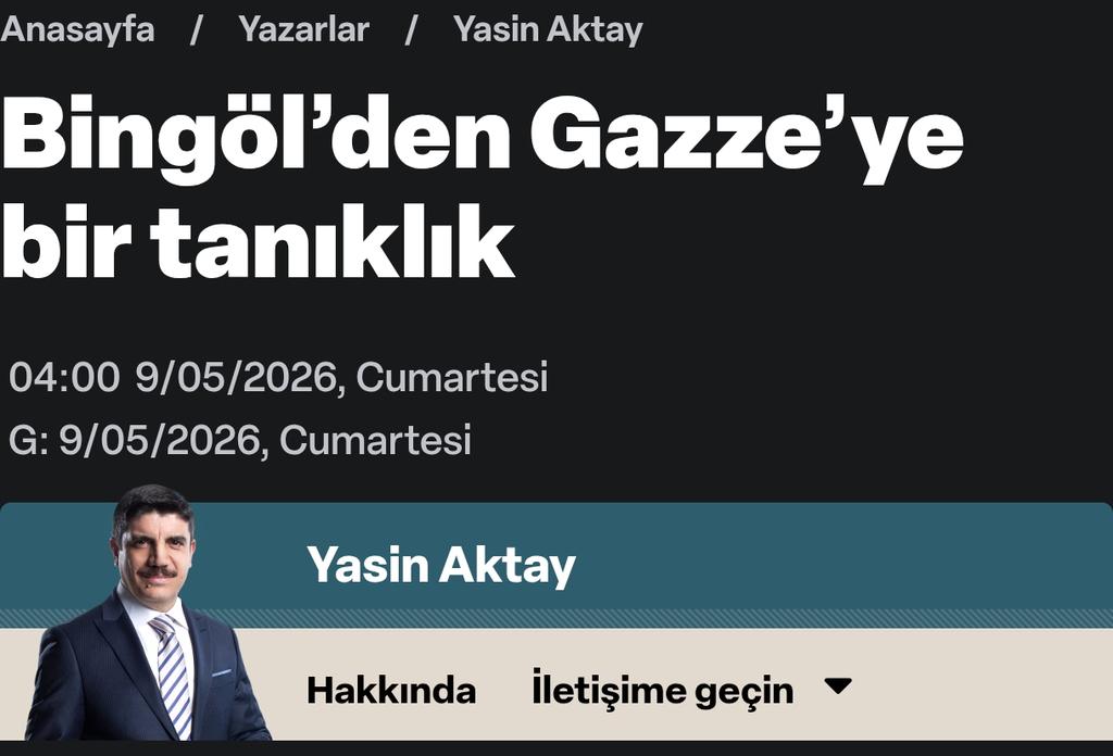 bugev_org's tweet photo. 📢 Bingöl’den Gazze’ye Bir Gönül Köprüsü!

✍️ Değerli panelistimiz Prof. Dr. Yasin Aktay, vakfımızın düzenlediği "Gazze" konulu panelin ardından kaleme aldığı yazısında Bingöl’deki o anlamlı atmosferi ve Gazze’nin insanlık onuru için verdiği mücadeleyi paylaştı.
🎙️ "Gazze sadece kendi adına hayatta kalma mücadelesi vermiyor, bütün insanlık adına bir onur mücadelesi veriyor." diyen Aktay, Bingöl’de şahit olduğu bu yüksek vicdanı köşesine taşıdı.
🎤 BÜGEV Yönetim Kurulu Başkanımız Prof. Dr. İbrahim Çapak’ın moderatörlüğünde gerçekleşen bu anlamlı buluşmanın yankıları devam ediyor. Amacımız, yaşanan insanlık dramını gündemde tutmak ve Gazze'nin özgürlük çığlığına Bingöl'den ses katmaktır.
🙏 Bu kıymetli değerlendirmeleri için Prof. Dr. Yasin Aktay’a teşekkür ediyoruz.
👇 Yazının tamamını okumak için:
🔗 https://t.co/AmdQzIxSeK

#BÜGEV #Gazze #YasinAktay #Bingöl #İnsanlıkOnuru #BingölÜniversitesi #Vicdan Çağrısı
