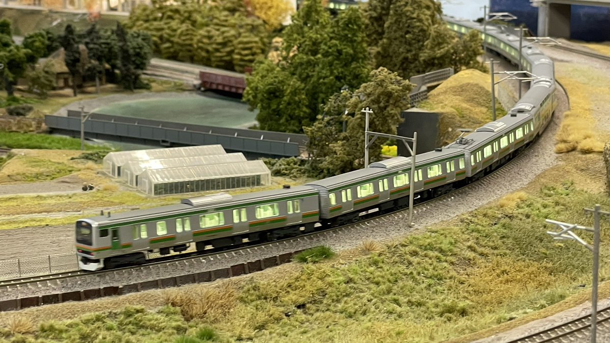 Re_Color_train's tweet photo. 【東京・本店4階】本日ご来店のお客様②

E233系、E231系東海道線

※ 7,8番線使用

#リカラー #Re_Color #鉄道模型 #ｎゲージ  #レンタルレイアウト https://t.co/6Kakj0wTW2