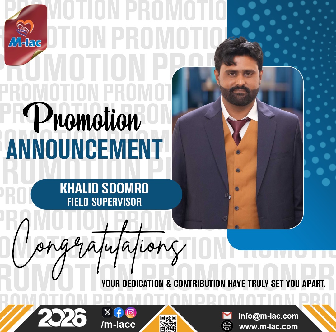 mLacgrow's tweet photo. Promotion Announcement 🚀 

We are proud to support his growth and celebrate his achievements as he takes the next step in his career.

Join us in congratulating Mr.Khalid Hussain on his promotion.wishing him continued success in this exciting new role!👏🏽

#M-lac #Promotionc https://t.co/uESfuBGDDh