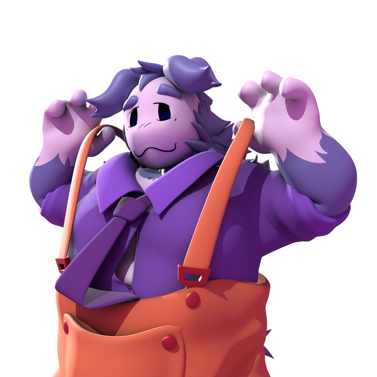 VAsgore_'s tweet photo. The Ramb Model rigging is going good! (I am in pain)
#3dart #Deltarune #Blender #ramb https://t.co/8WMFUKjbl1