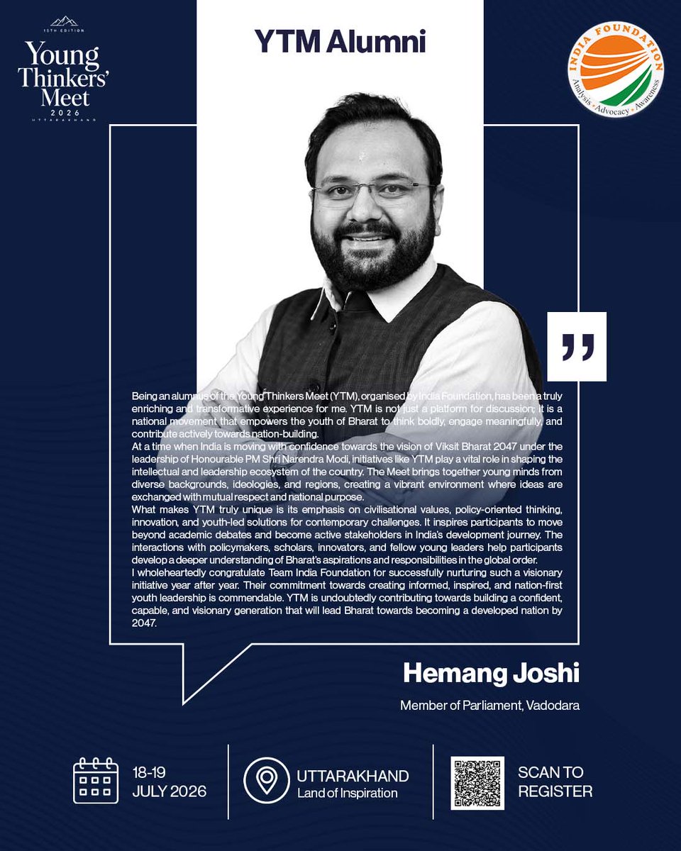 India Foundation tweet media