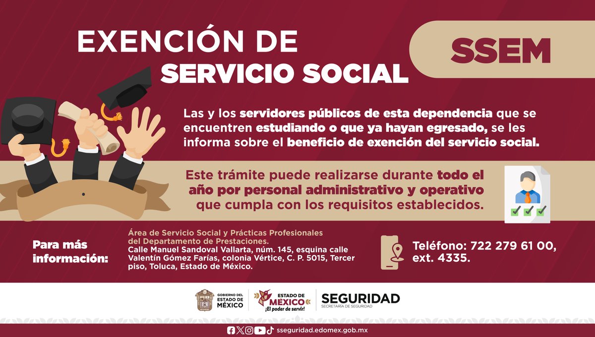 Secretaría de Seguridad del Estado de México tweet media