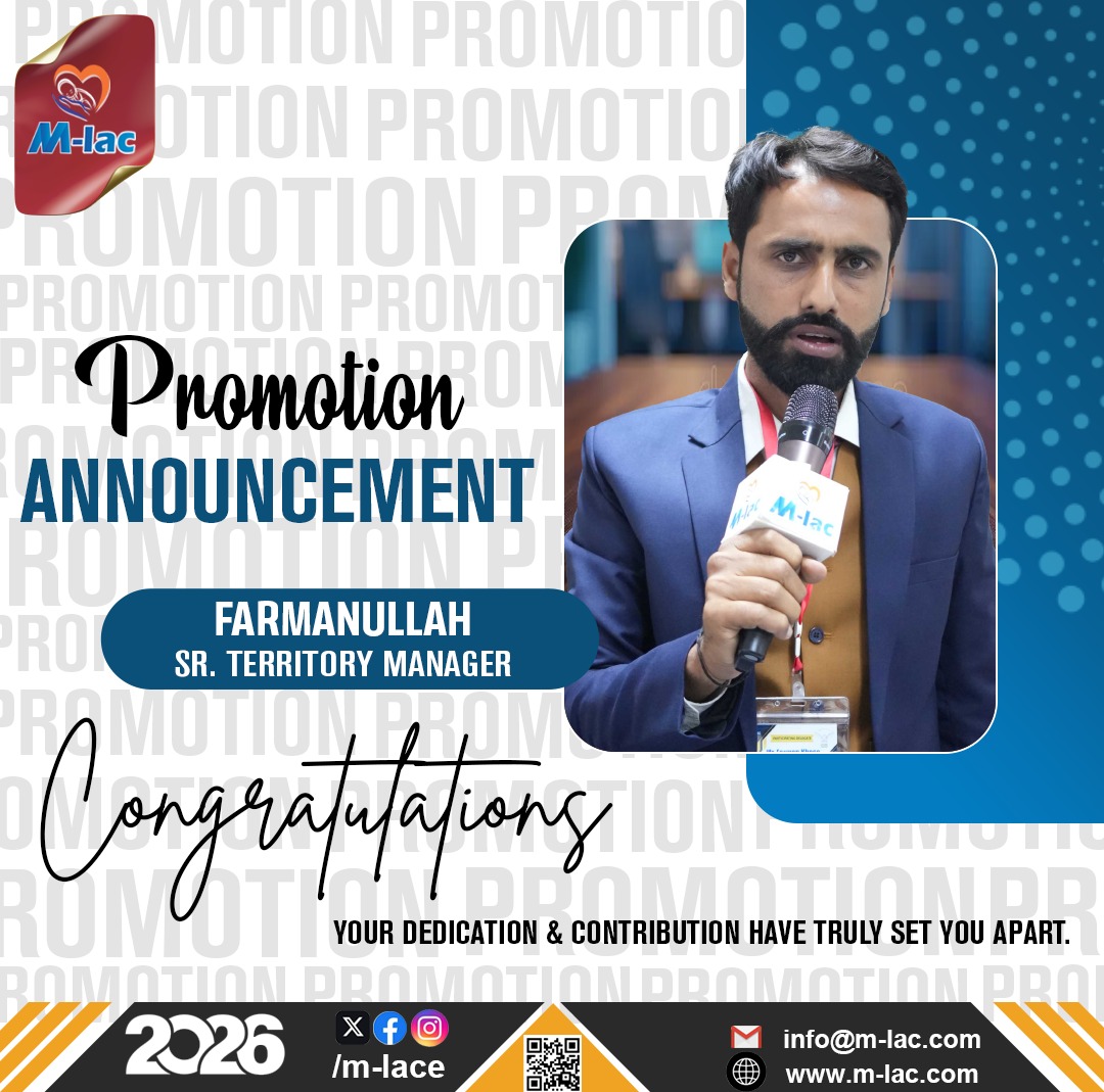 mLacgrow's tweet photo. Promotion Announcement 🚀 

We are proud to support his growth &amp; celebrate his achievements as he takes the next step in his career

Join us in congratulating Mr.Farmanullah on his promotion.wishing him continued success in this exciting new role!👏🏽

#M-lac #PromotionAnnouncement https://t.co/lq3wywcieJ