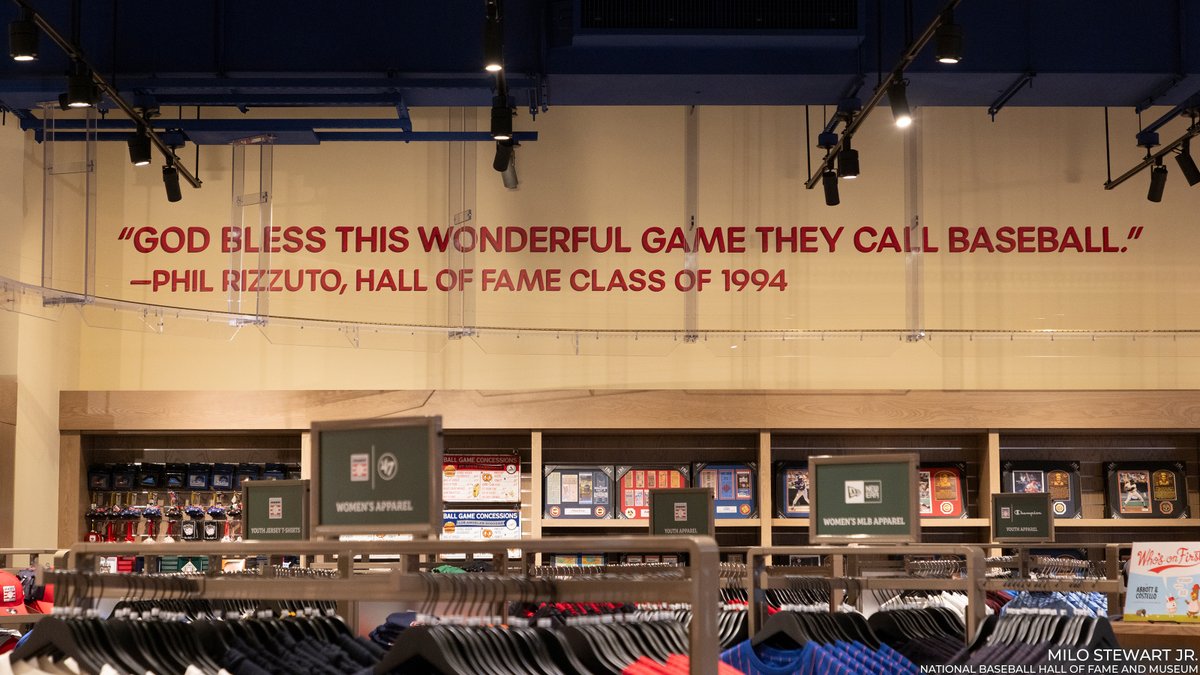 baseballhall's tweet photo. All aboard: Our new Museum Store is now open! 🚂

With a train theme harkening back to the historical connection between baseball and rail travel, the new store will become an unforgettable and educational part of the Museum experience. https://t.co/zBddonxU1I