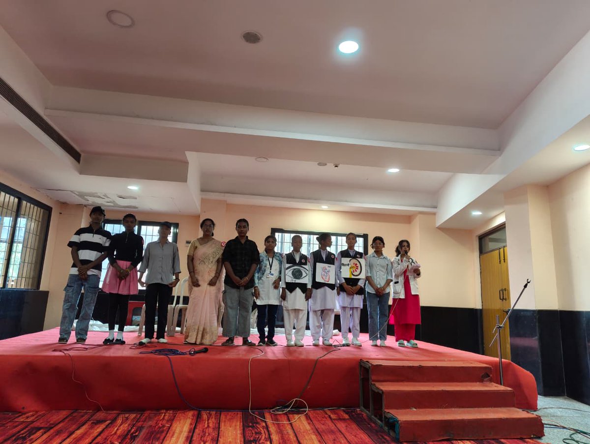cgsotto's tweet photo. The smallest voices carried the biggest message. ❤️
On World Red Cross and Red Crescent Day, school children spread awareness about organ donation through heartfelt skits, paintings &amp; performances — reminding us that humanity lives on through kindness and the gift of life. 🫀✨ https://t.co/PAqSYZZbKQ