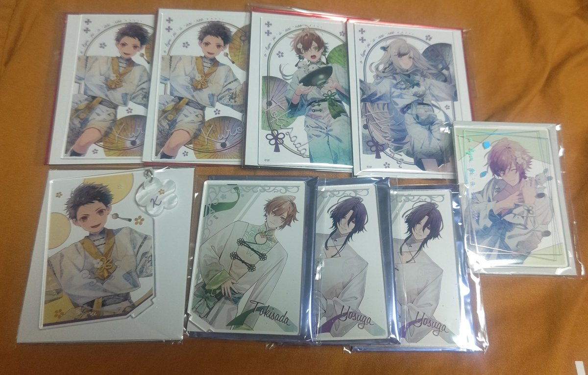 交換/譲渡】オランピアソワレ オラソワ 展示会 アクスタ アクリル