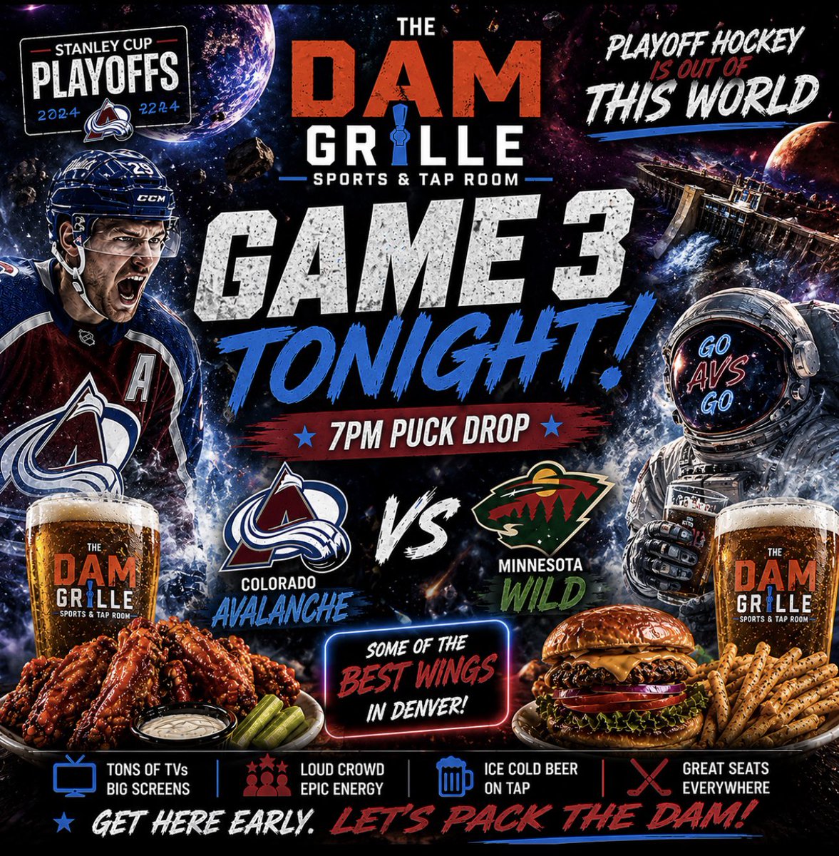 The Dam Grille tweet media