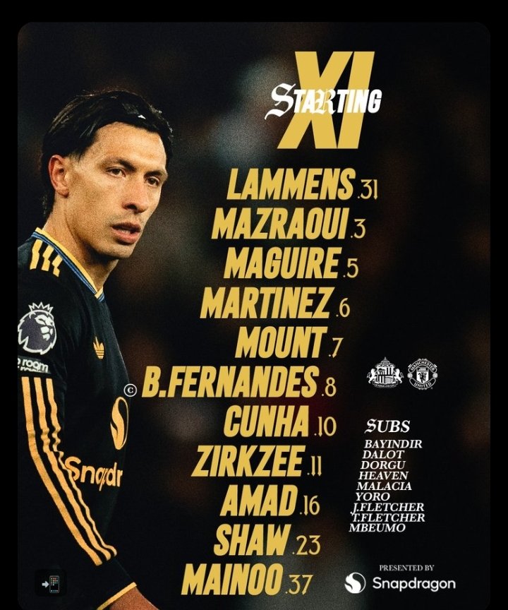 Fanzelsportsng's tweet photo. How #ManchesterUnited take on #Sunderland in this afternoon's #PremierLeague game at the #StadiumofLight as the #RedDevils can secure the third position this weekend, having already qualified for the #ChampionsLeague.
#ManUtd #MUFC #SAFC #EPL #UCL #SUNMUN #ManUnited #BlackCats https://t.co/mEYxFMHP5F