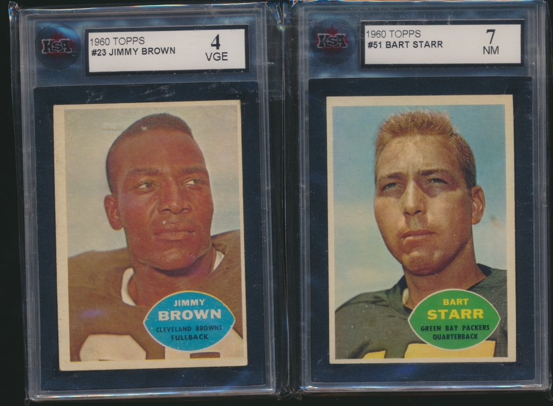 BurlsSports's tweet photo. Want to win a free spot in the '60 Topps football break? I'm giving 1 away! To enter for a chance to win, 1) follow, 2) repost, and 3) reply, letting me know which football set break you'd like to see. #thehobby https://t.co/JyqURDKk5Q
