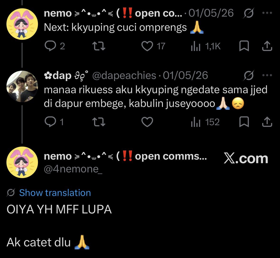 dapeachies's tweet photo. gokilll rikuess gweh di kabulin wkwk🕺🏻
arigato lopyu seonsaengnim😚🫰🏻 @4nemone_ https://t.co/lSELkN8huG