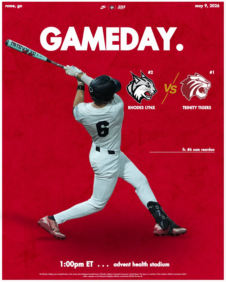 Rhodes College Baseball tweet media