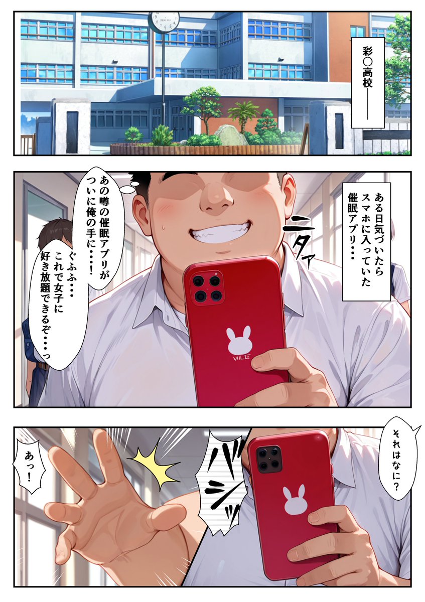 Kokoapkb's tweet photo. 仕返しの委員長。返り討ちに合う。
（1/5） https://t.co/BicXrHDsv4