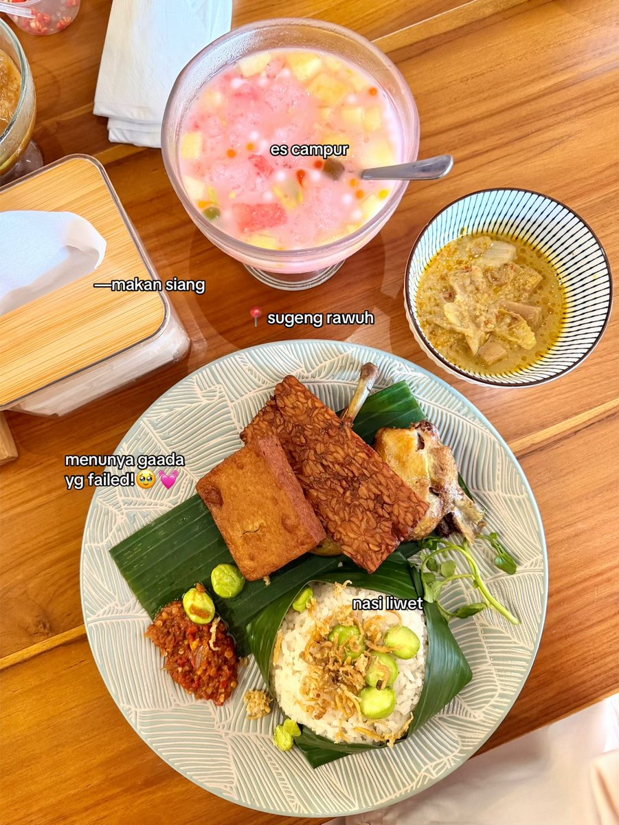 nomnommjournal's tweet photo. 🥬 creamy spinach bread, fried dumpling
🍗 nasi liwet ayam goreng
🍝 spageti kari ayam
—
#wieiad #inspirasimasakan #kulinermalang #menurumahan #idemasak https://t.co/2lXk9aymmk