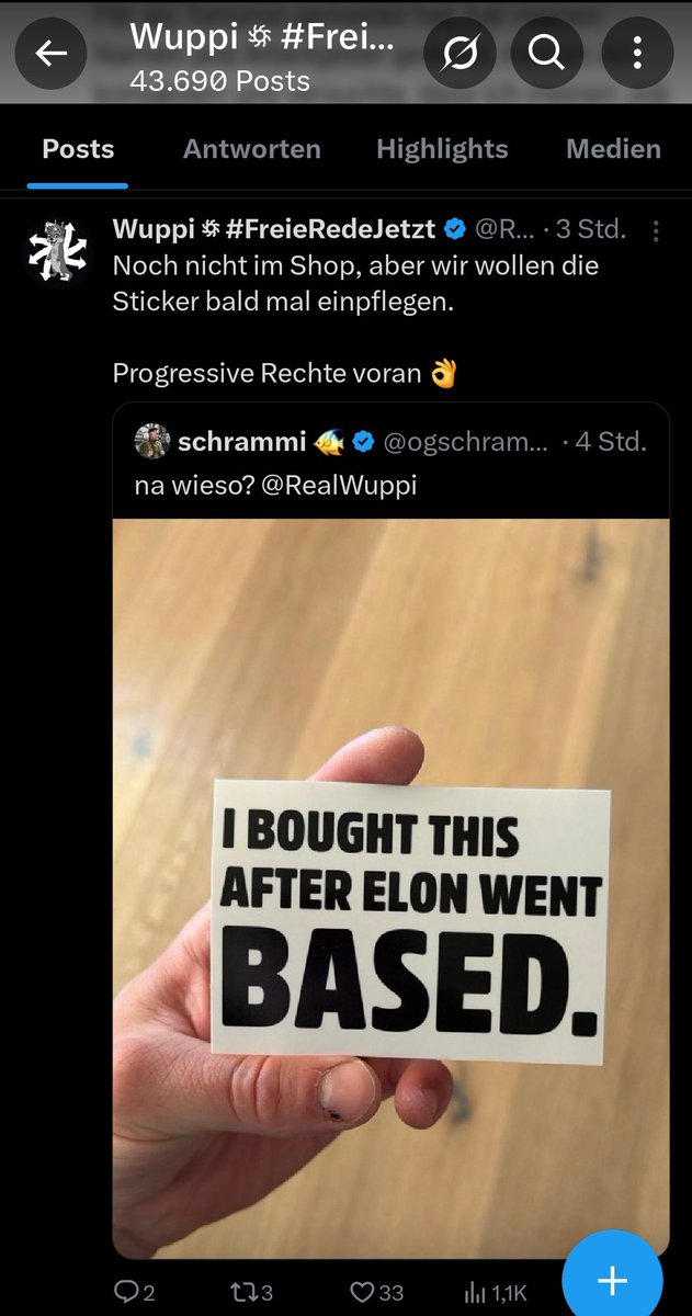 KoelnAnonymous's tweet photo. Auch #Schrammi inszeniert sich öffentlich mit Pfeilrad-Symbolik, „Stahlhelmflügel“-Ästhetik und diesem ganzen #RNR-/Edgelord-Universum.
Wer sich so präsentiert,sollte sich nicht wundern,wenn das journalistisch,gesellschaftlich oder behördlich dokumentiert und beobachtet wird #AfD https://t.co/Ju8iU7sTd4