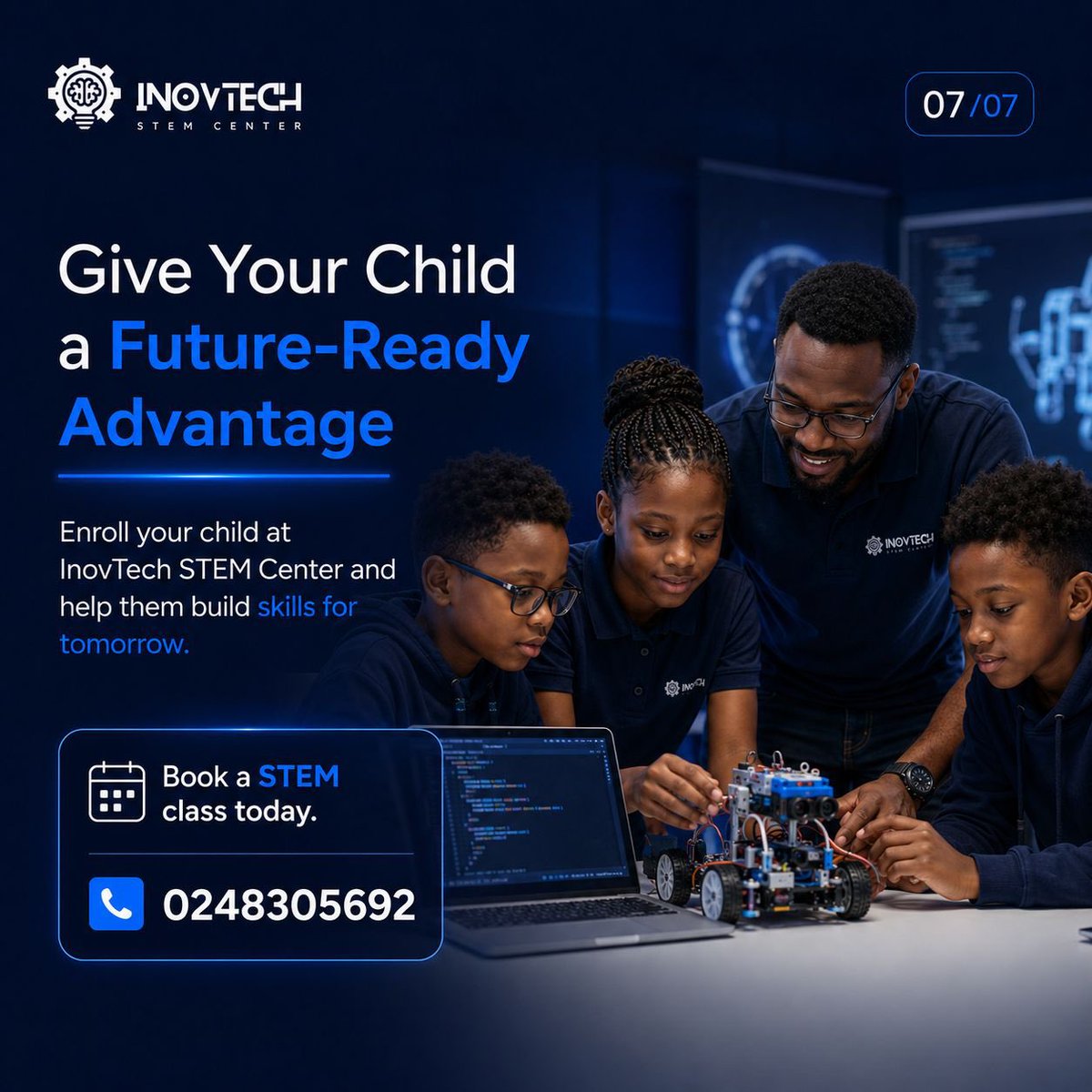 youngmoneysinn0's tweet photo. Give your child a future✊
#YoungMoneysInn #SmartWayInn #INOVTECH #INOVTECHSTEMCENTER https://t.co/JFylv84dCL
