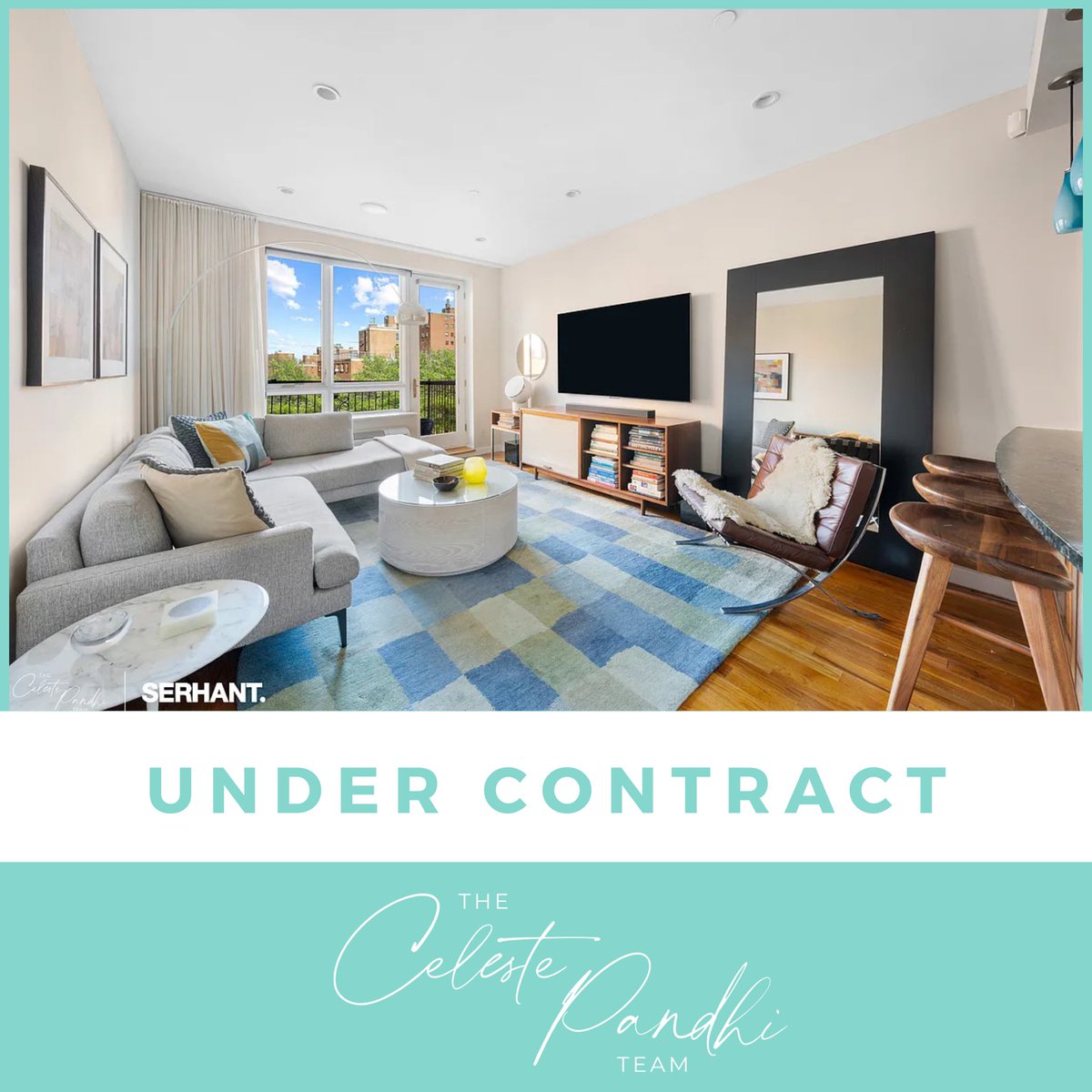 Another one of our exclusive listings is officially under contract ✨ This bright and spacious two-bedroom residence at Senneca Terrace Condominium featured two private balconies, beautiful natural light, and a seamless layout designed for modern living.