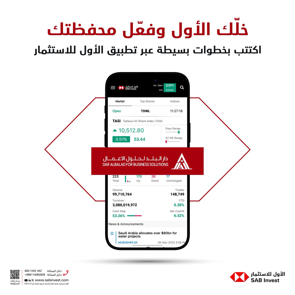 SAB Invest │الأول للاستثمار (@SABInvest) / Posts / X