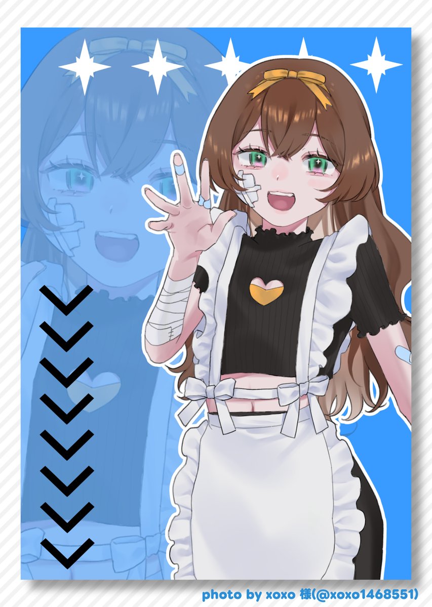 イラスト公開 】 「私だけ見て………ね」 ⋆˖୨୧——————–୨୧˖⋆ ダウナー