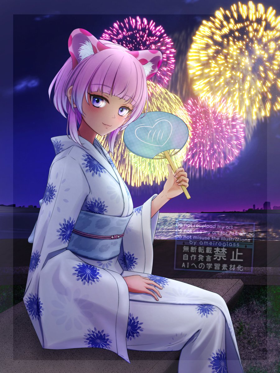 雨色硝子＠skeb＆アズカリでのご依頼受付中 tweet media