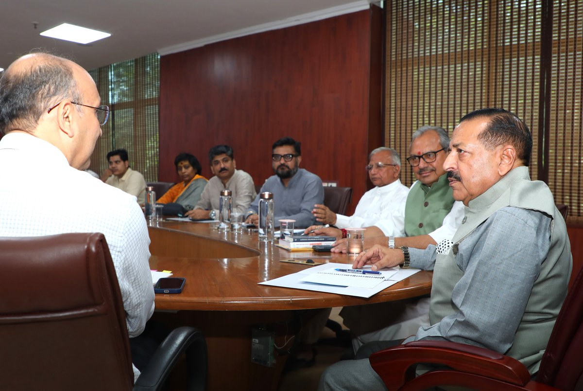 Dr Jitendra Singh tweet media
