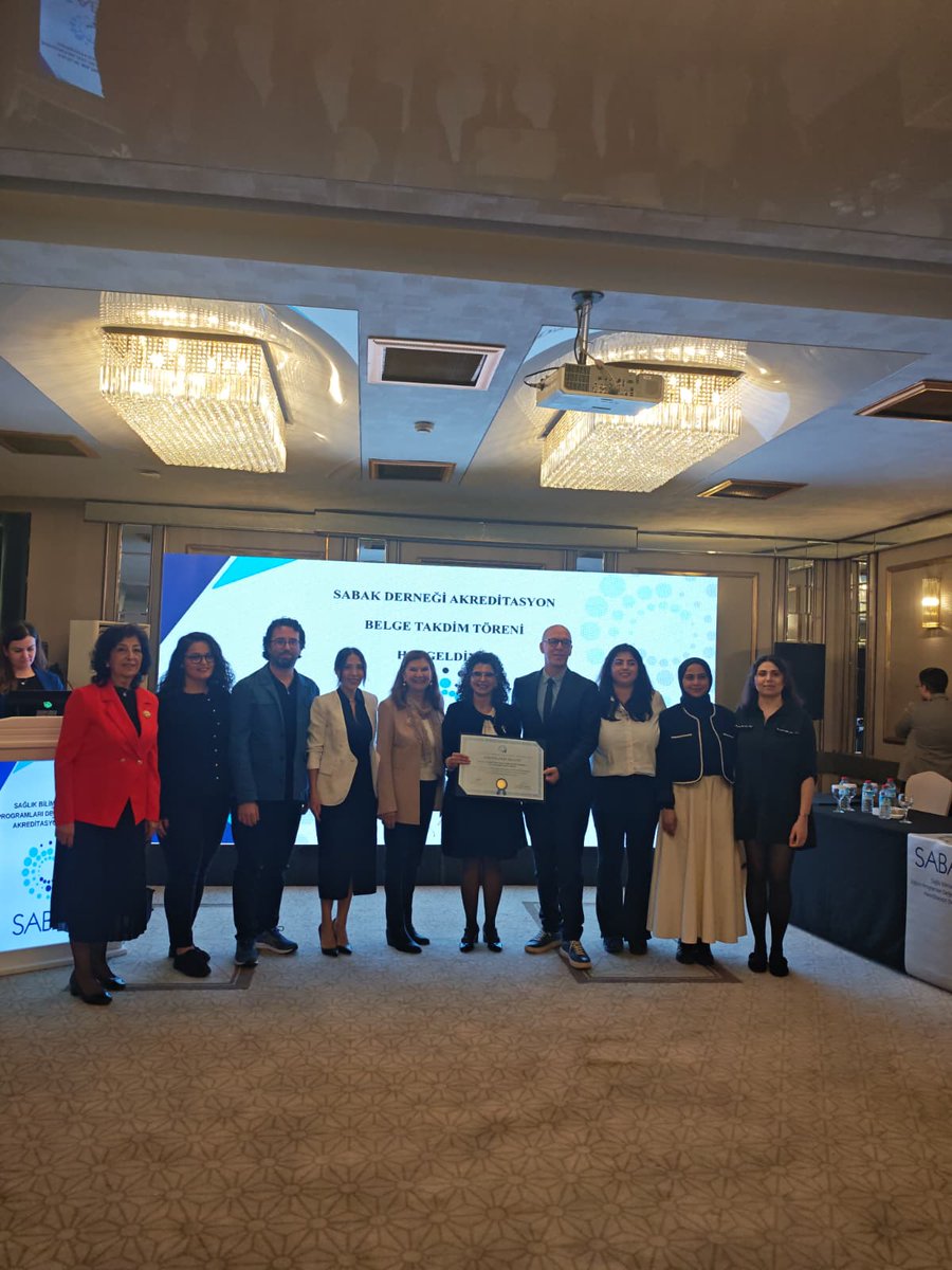 SABAK2015's tweet photo. 🎓🌟 SABAK olarak, 2025 yılında başvurup 2026 yılında akredite olmaya hak kazanan 16 programımızı gururla kutluyoruz! 🏅 07.05.2026 tarihinde düzenlediğimiz törenle, akredite olmaya hak kazanan programlarımıza akreditasyon sertifikalarını takdim etmenin mutluluğunu yaşadık. https://t.co/lNtZvc7ki1