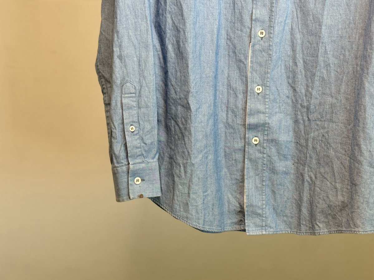 maison margiela shirt メゾンマルジェラのシャツ デニムに似た風合い