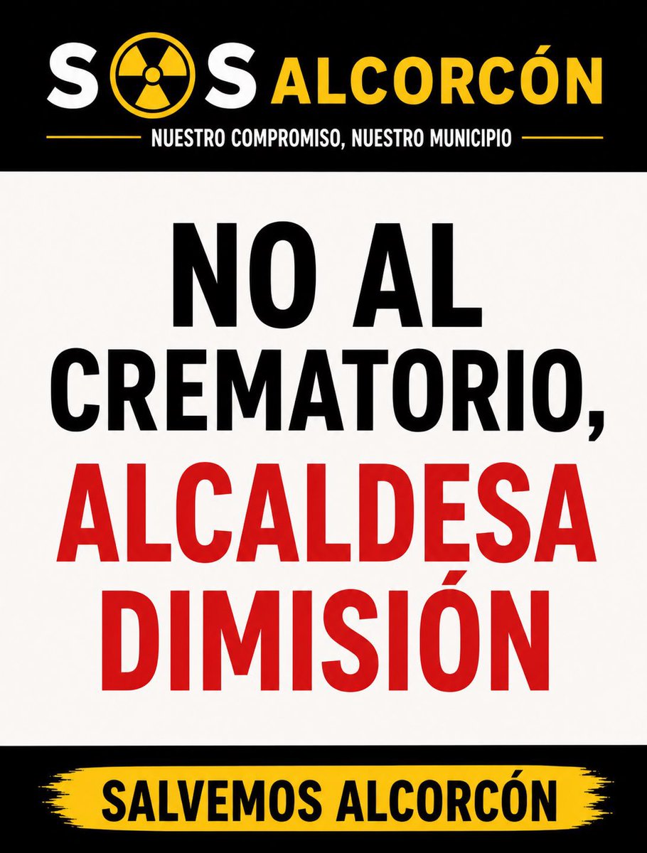 SOS ALCORCON tweet media