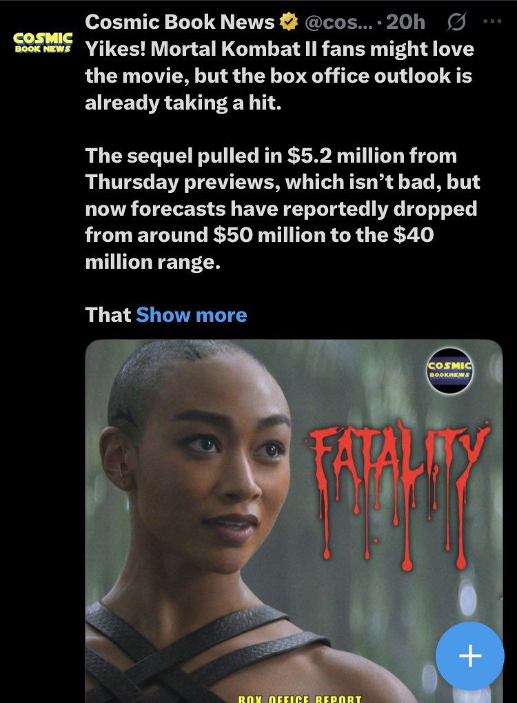 Agonaldinho's tweet photo. @ThatComicFan3 Positive posts = Johnny Cage, front and centre 

Negative posts = Uses Jade

Noticing… https://t.co/oDhK7II8S7
