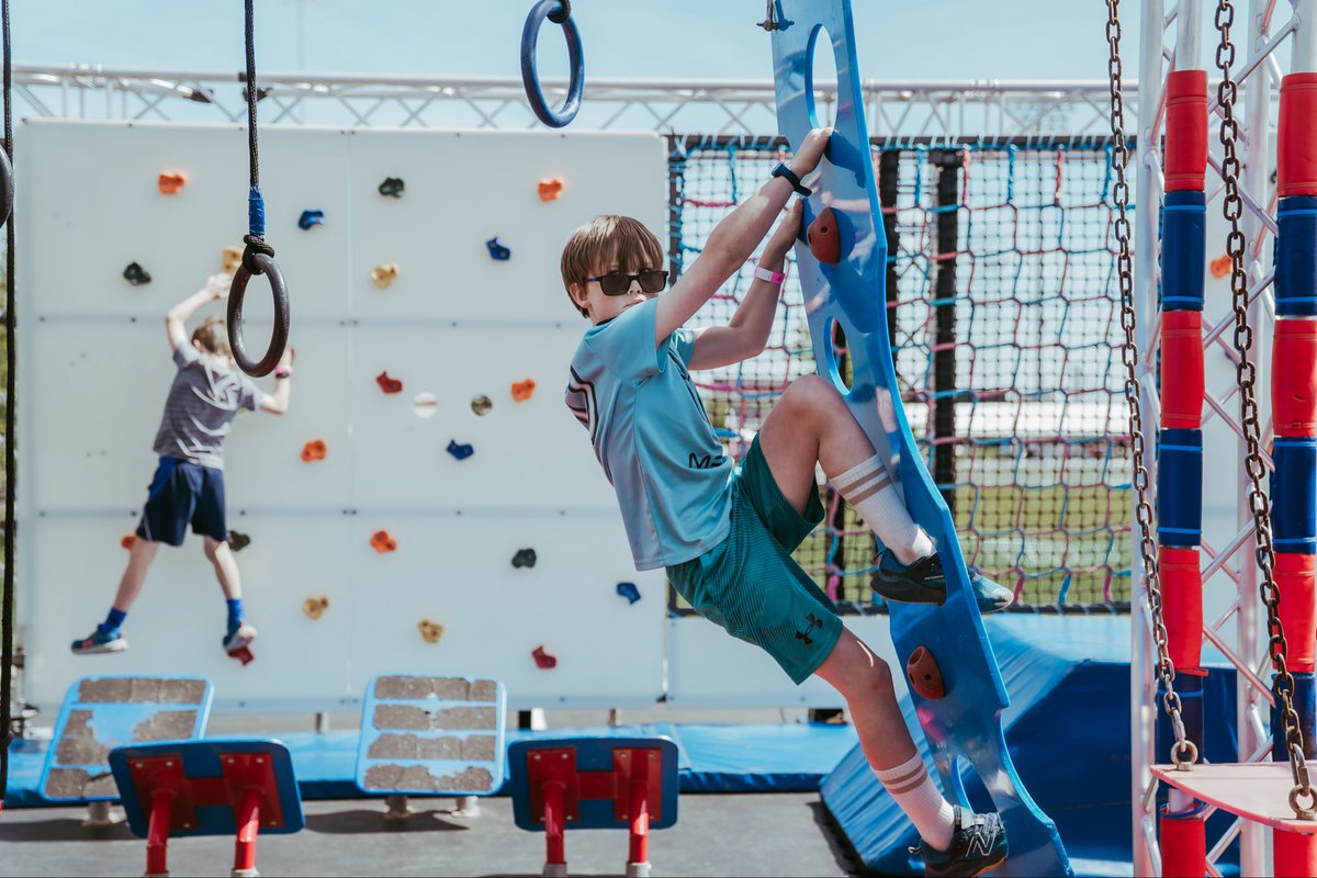 PrascoPark's tweet photo. Championship Saturday and Ninja Warrior Day?? It is going to be a great day!! Don’t miss this fun day at Prasco Park! Gates open at 11:00am with a first pitch at 12:00pm!! https://t.co/fDgpkopapB